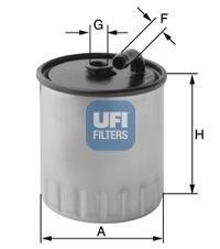 Фільтр палива UFI 24.429.00 (фото 1)
