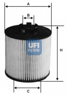 Масляний фільтр UFI 25.047.00 (фото 1)
