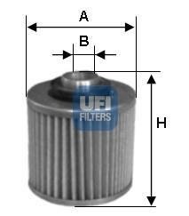 Фільтр масла UFI 2551400