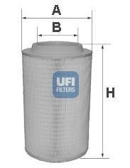 Воздушный фильтр UFI 27.625.00 (фото 1)