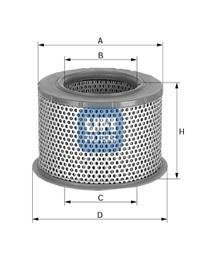 Воздушный фильтр UFI 27.747.00