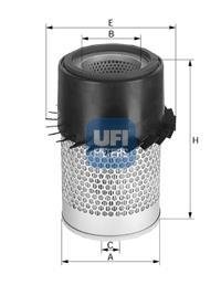Фильтр воздушный UFI 2793300 (фото 1)