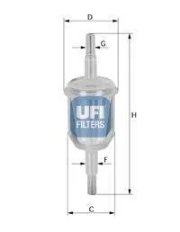 Фільтр палива UFI 3100900