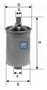 ‘≥льтр палива UFI 3150300