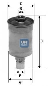 Фільтр палива UFI 31.511.00 (фото 1)