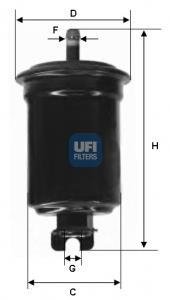 Фільтр палива UFI 31.516.00 (фото 1)