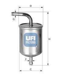 Топливный фильтр UFI 31.530.00