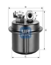 Фільтр палива UFI 31.535.00