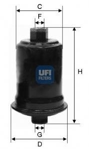 Топливный фильтр UFI 31.556.00 (фото 1)