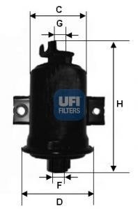 Топливный фильтр UFI 3156000