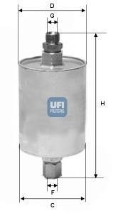 ‘≥льтр палива UFI 3157500 (фото 1)