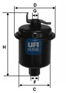 Фільтр палива UFI 31.621.00