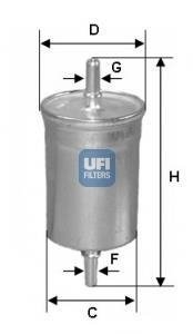 Паливний фільтр UFI 31.710.00 (фото 1)
