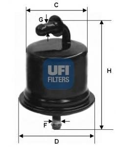 Фільтр палива UFI 31.724.00 (фото 1)