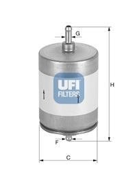 Фільтр палива UFI 31.817.00