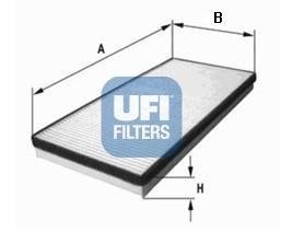 Фільтр повітря (салону) UFI 53.004.00 (фото 1)