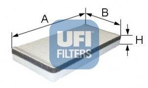 Фільтр повітря (салону) UFI 53.059.00 (фото 1)