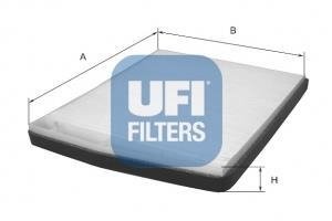 Фільтр повітря (салону) UFI 53.091.00 (фото 1)
