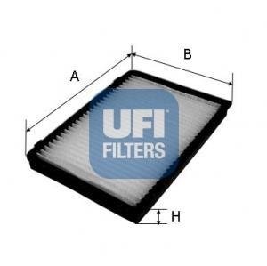 Фільтр повітря (салону) UFI 53.151.00 (фото 1)