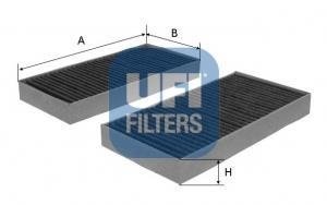 Фільтр повітря (салону) UFI 54.104.00 (фото 1)