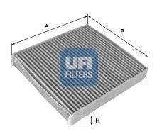 Фільтр повітря (салону) UFI 54.106.00