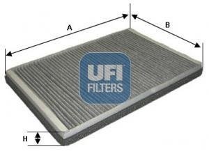 Фильтр, воздух во внутренном пространстве UFI 54.247.00 (фото 1)