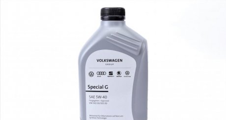 Моторное масло Special G 5W-40 синтетическое 1 л VAG Gs55502m2