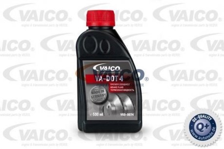 Тормозная жидкость DOT4, 0,5L VAICO V600074 (фото 1)