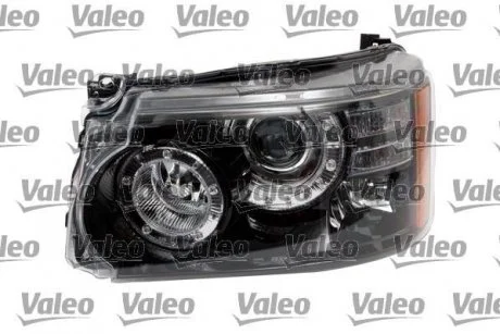 Фара Прав (bi-xenon, D3S, електричн, з мотором, колір відбивача: чорн) LAND ROVER RANGE ROVER SPORT I -03.13 Valeo 044669
