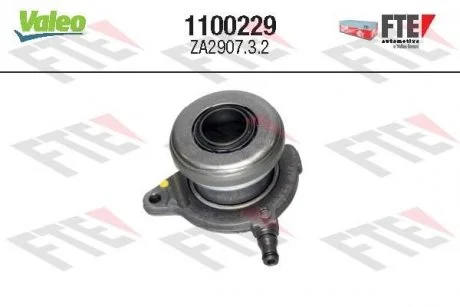Підшипник зчеплення гідравлічний VOLVO S60 I, V70 II, XC70 I, XC90 I 2.4/2.4D/2.5 01.01-12.14 Valeo 1100229
