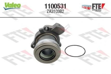 Підшипник зчеплення гідравлічний ALFA ROMEO 159, CHEVROLET AVEO, CRUZE, FIAT CROMA, OPEL ADAM, ASTRA G, ASTRA G CLASSIC, ASTRA G/KOMBI, ASTRA H, ASTRA H CLASSIC, ASTRA H GTC 1.0-2.2 10.95- Valeo 1100531