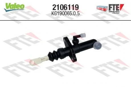 Головний циліндр зчеплення (19,05мм) VOLVO S40 I, V40, MITSUBISHI SPACE STAR 1.8-2.0 07.95-12.04 Valeo 2106119