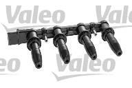 Котушка запалювання ALFA ROMEO 159, FIAT CROMA, STILO, OPEL ASTRA G, ASTRA H, ASTRA H CLASSIC, ASTRA H GTC, CORSA D, INSIGNIA A, MERIVA A, SIGNUM, VECTRA C, VECTRA C GTS, ZAFIRA B 1.6-1.8 02.98- Valeo 245280