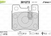 Колодки гальмівні DB T. W124/W202/W210 93-01 Valeo 301272 (фото 1)