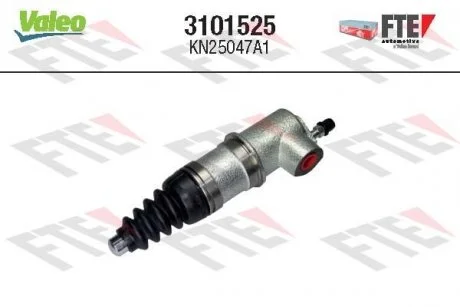 Робочий циліндр зчеплення (25,4мм) ALFA ROMEO 145, 146, 155, 156, 164, 166, GTV, SPIDER, FIAT COUPE, CROMA, MAREA, TEMPRA, TIPO, UNO, LANCIA DEDRA, DELTA I, DELTA II, KAPPA 1.0-3.2 06.83-06.07 Valeo 3101525
