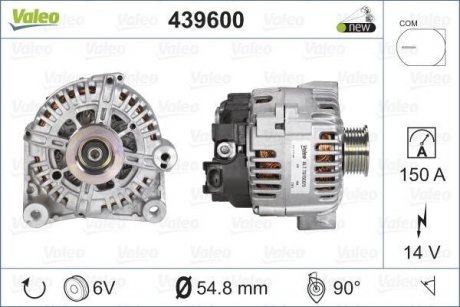 Генератор Valeo 439600 (фото 1)