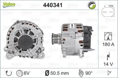 Генератор Valeo 440341 (фото 1)