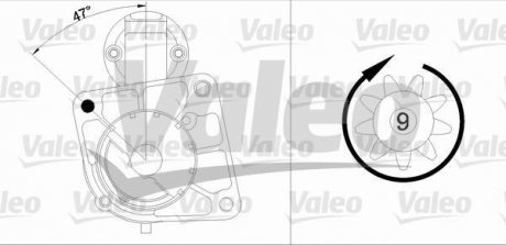 Стартер Valeo 458162 (фото 1)