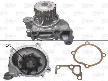 Водяний насос Valeo 506880