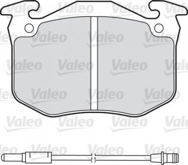 Тормозные колодки, дисковый тормоз (набор) Valeo 540307