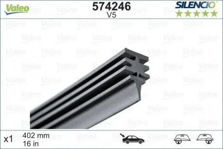Гумка склоочисника Valeo 574246