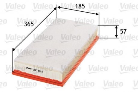 Воздушный фильтр Valeo 585048 (фото 1)