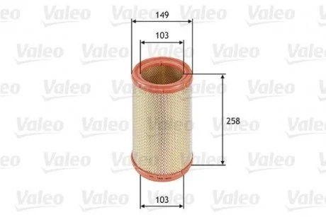 Фільтр повітряний Valeo 585611