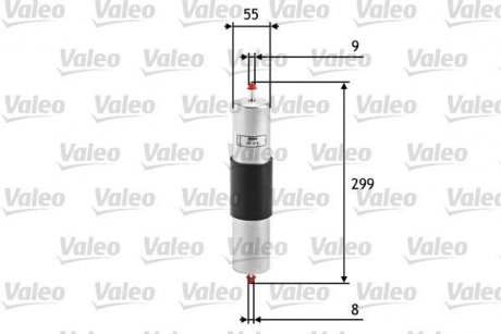 Фильтр топлива Valeo 587014