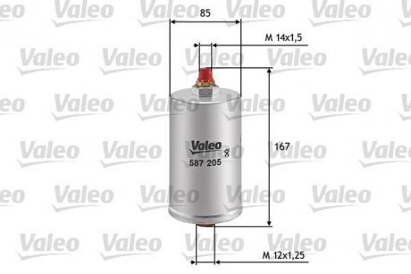 Фильтр топлива Valeo 587205