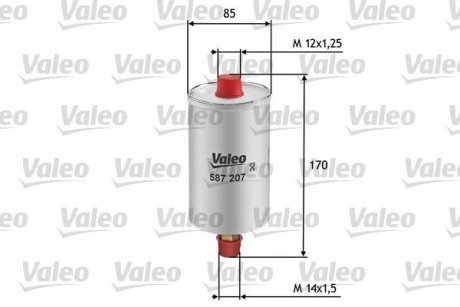 Фильтр топлива Valeo 587207 (фото 1)
