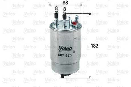Фильтр топлива Valeo 587525 (фото 1)