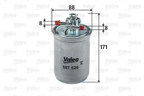 Топливный фильтр Valeo 587526