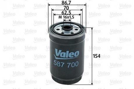 Топливный фильтр Valeo 587700