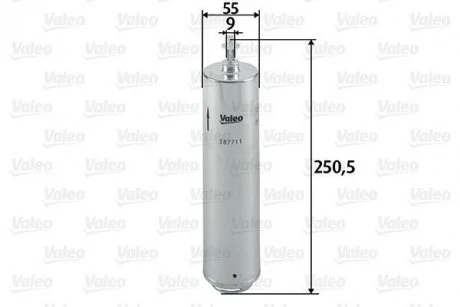 Фільтр палива Valeo 587711